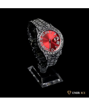 MONTRE EMIR RED WATCH OR BLANC de France