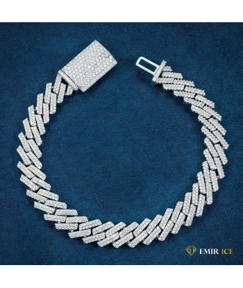 Moissanite cuban bracelet VVS 14mm vous aussi creer 