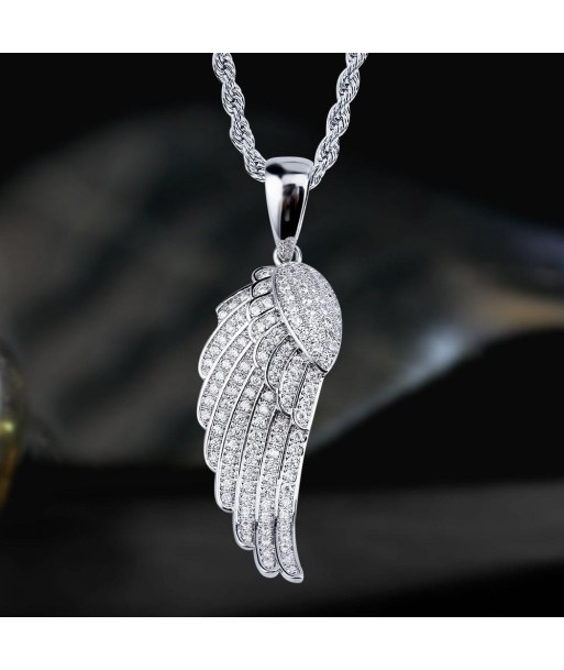 COLLIER PENDENTIF AILE D'ANGE des créatures d'habitude