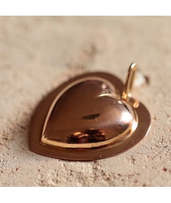 Pendentif coeur bordé Les magasins à Paris