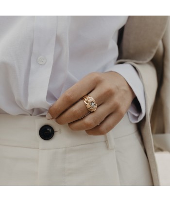 Bague ancienne tank trois ors outlet