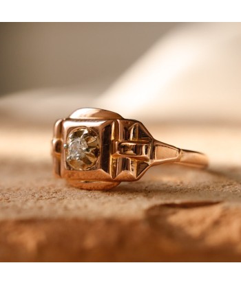 Bague fine vintage esprit tank des créatures d'habitude