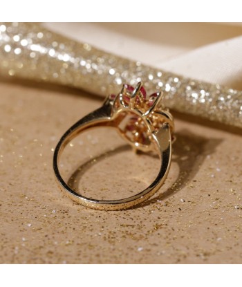 Bague éventail rubis et diamants vous aussi creer 