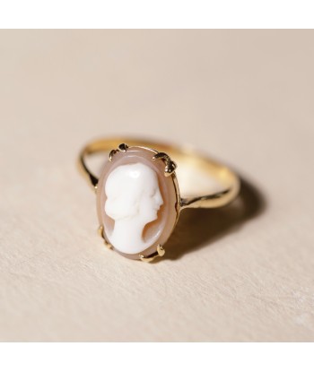 Bague camée vintage Par le système avancé 