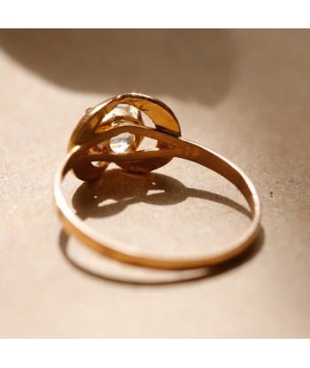 Bague aigue-marine infini acheter