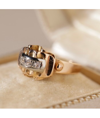 Bague Tank 1950 cristaux 50-70% off 