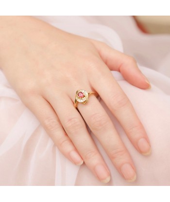 Bague croisillon rubis et diamants vous aussi creer 