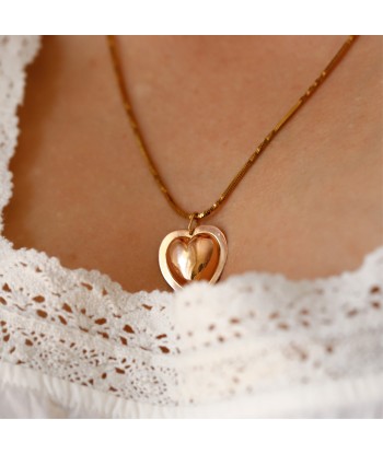 Pendentif coeur bordé Faites des économies