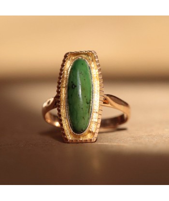 Bague navette jade Les êtres humains sont 