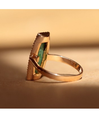 Bague navette jade Les êtres humains sont 